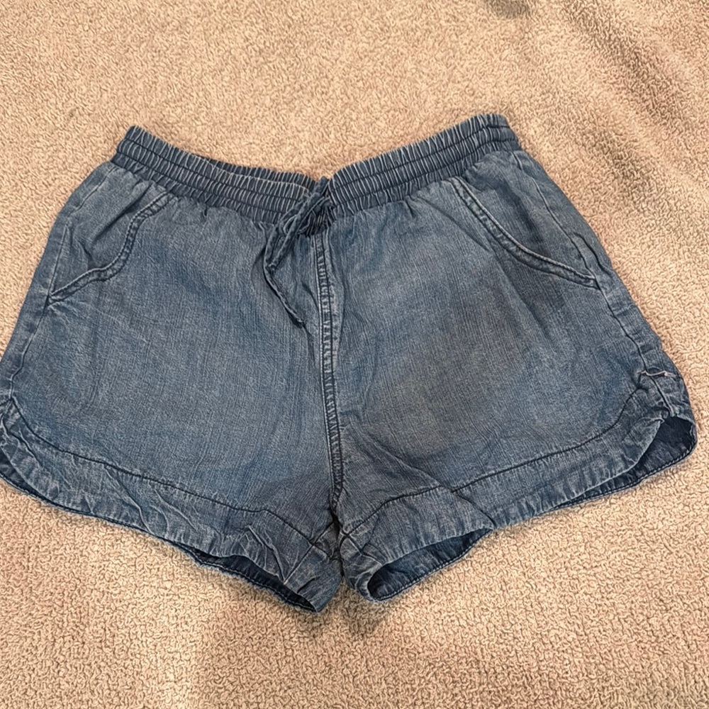 Denim Blue Women's Shorts